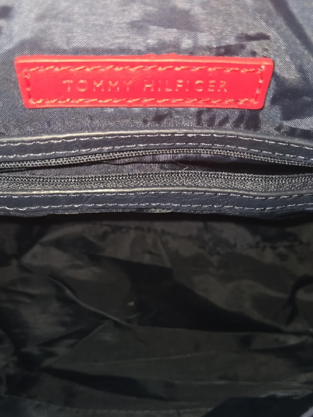 Tommy Hilfiger structured satchel